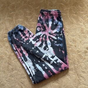 Tye dye joggers